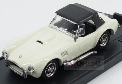 Ford Usa Ac Shelby Cobra Spider Soft Top 1962 White Model Box 1 43 Mb8412 Model Ebay