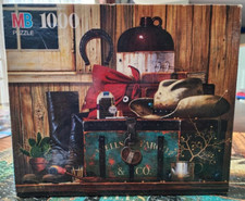 1000 pc. Charles Wysocki Americana Milton Bradley Jigsaw