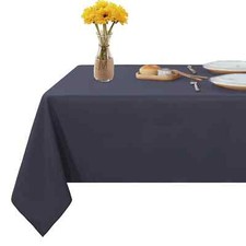 Square Tablecloth 60x60 inch Tablecloth Stain and Wrinkle Resistant Washable ...