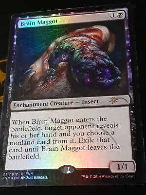 Brain Maggot FNM FOIL , Journey into Nyx , Light play , MTG, FREE
