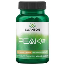 Swanson Maximum Strength Peak ATP 30 Capsules Cellular Energy Supplement