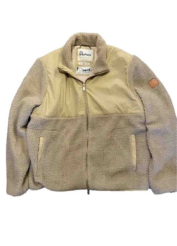 Penfield Men's Melwood Teal Print Regular Fit Half Zip Fleece