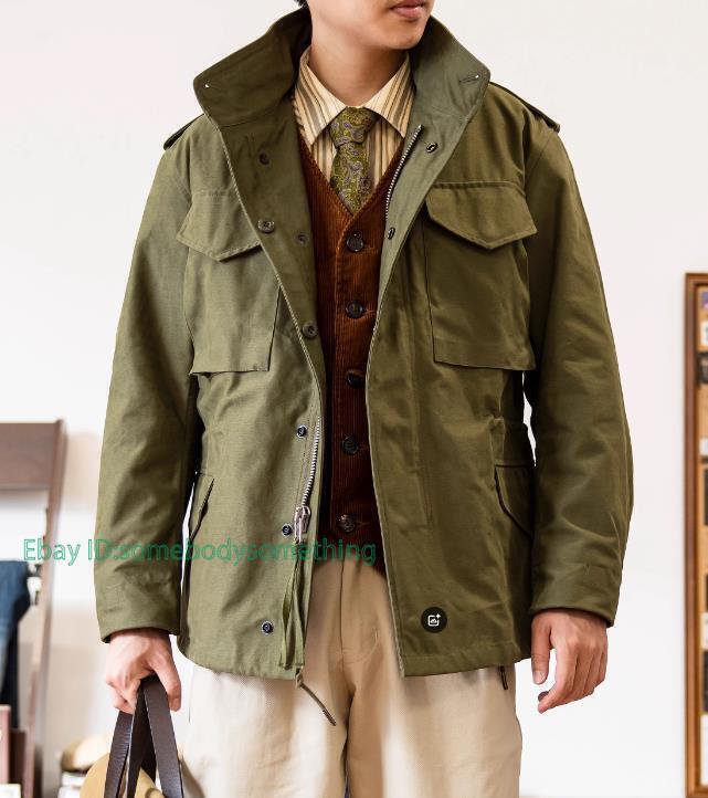 Red Tornado Men's Military M-65 Wind Coat Army M-65 Field Jacket