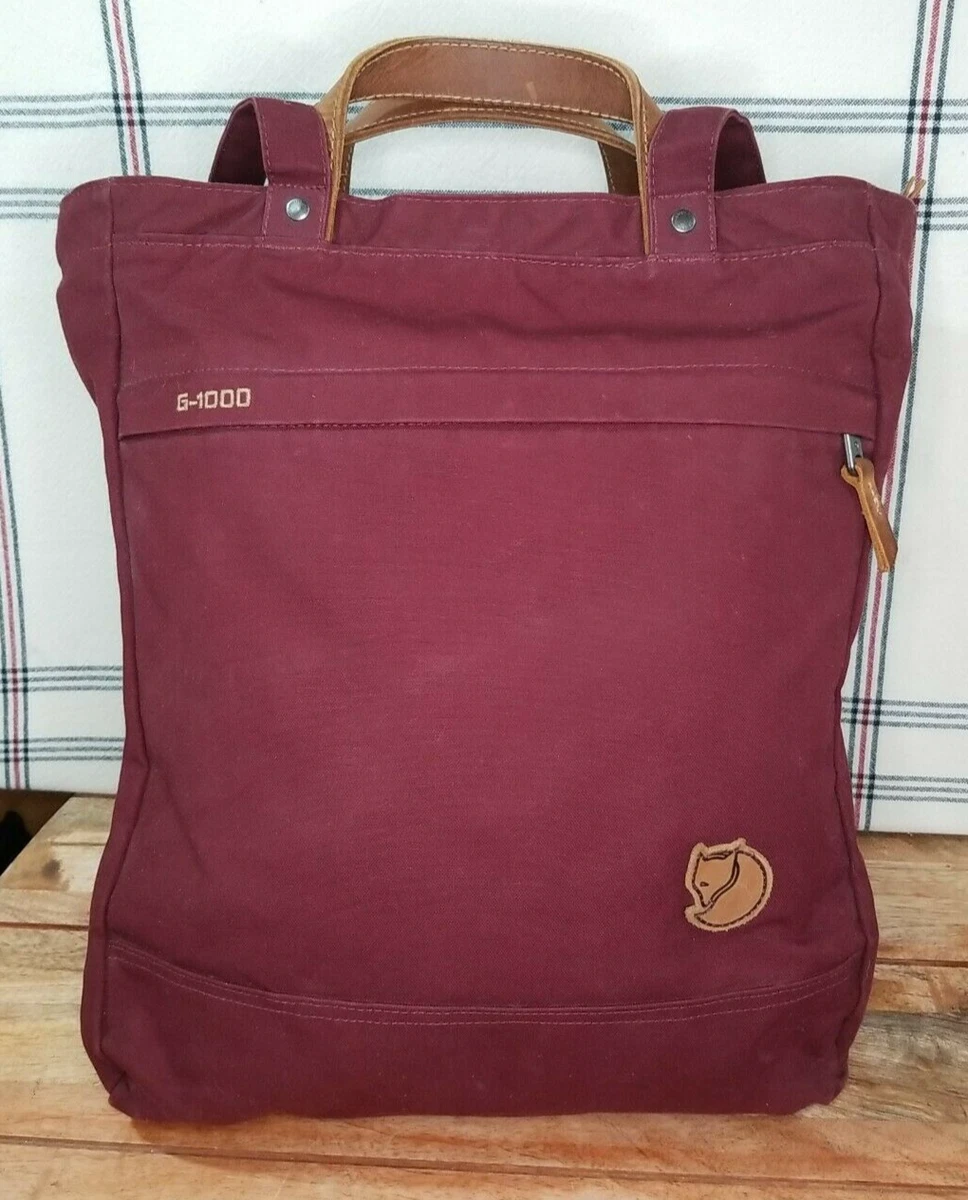 roman Winst verwennen Fjallraven Ornskoldsvik G1000 Tote Bag Backpack | eBay