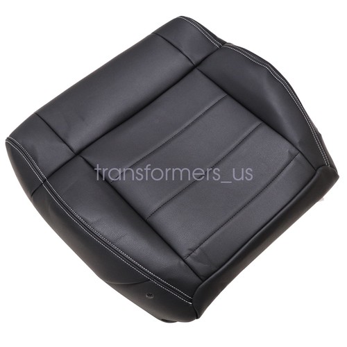 Cubierta de asiento inferior de cuero negra para conductor y pasajero Jeep Wrangler 2008-2012 - Imagen 8 de 17