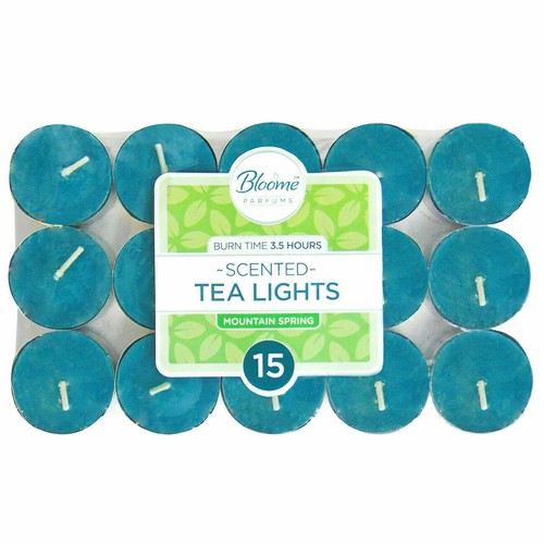 Candele luci da tè profumate 15pk varietà di profumi 3,5 ore tempo di combustione Regno Unito - Foto 4 di 7