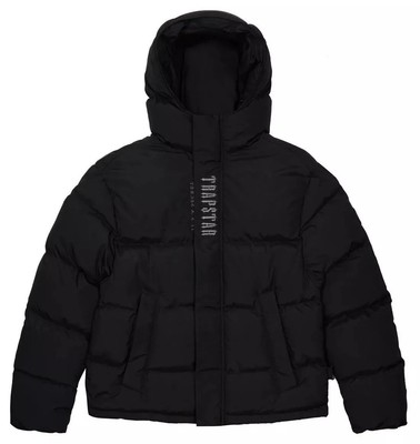 NEU Trapstar Decoded Hooded Puffer 2.0 Jacken Herren Jacke schwarz