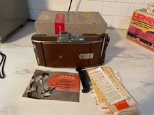 Vintage 1957 Polaroid Land Camera Model 95B Speedliner Brown Original Box Manual