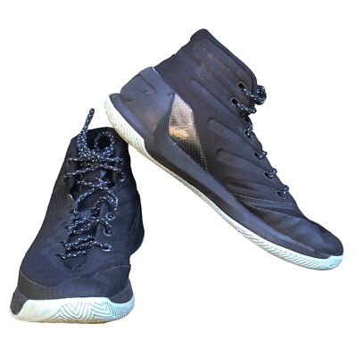 Under Armour Curry 3 Black Carolina Blue 1269279-004 Basketball Shoes Sz 13 UNDER ARMOUR CURRY 3 1269279-004 MENS | Mercari main image 4