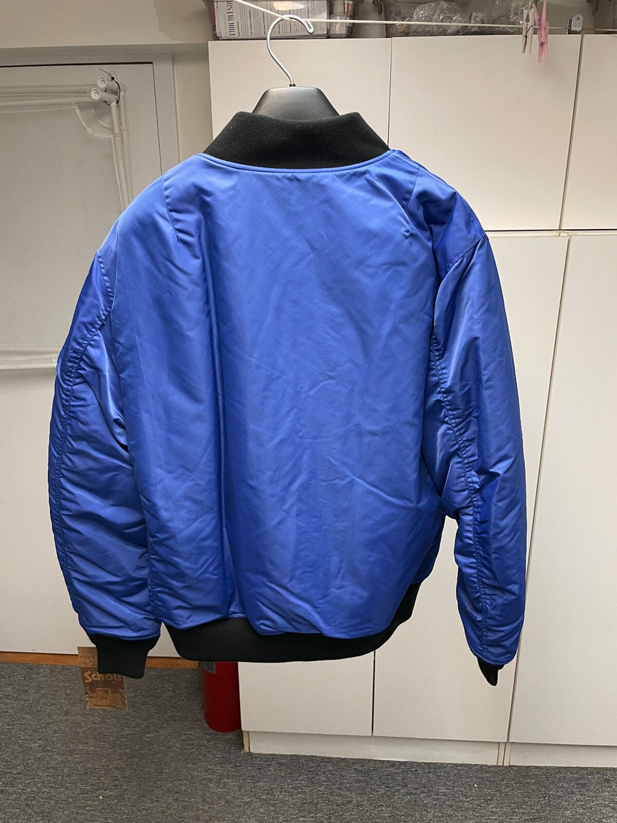Schott NYC - MA-1 Flight Jacket, SUPER RARE BLUE COLOR, BNWT, size