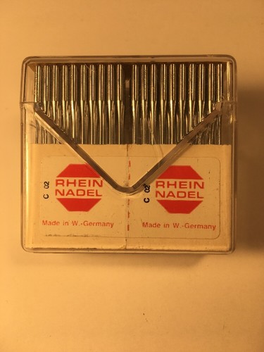 SCATOLA 100 AGHI DA CUCITO INDUSTRIALI 81X1 MISURA 80/12 --SPEDIZIONE GRATUITA-- - Foto 2 di 2