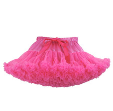 CHILDREN'S KIDS TUTU FLUFFY DANCE BALLET CUTE LILAC BLACK PETTICOAT UK