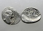 Silver Quinarius Celtic Gaul_1st Century Bc_Sequani Tribe_Abstract Horse