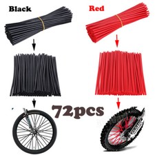 Spoke Skins Covers For Motocross Dirt Bike Wheel Rim Protector Wraps 72 pieces