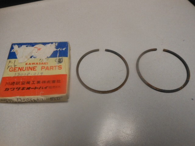 NOS Kawasaki STD Ring Set 66/71 F1 67/71 F2 13008-014 | eBay