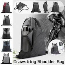Waterproof Drawstring Backpack Bag Unisex  Sport Travel Beach Swim Bags Outdoor