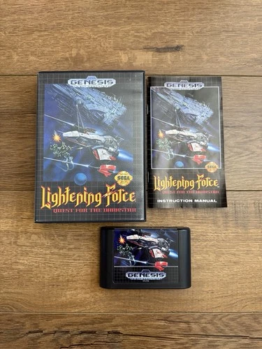 Lightening Force: Quest for the Darkstar (Sega Genesis) Complete CIB Fast Ship!