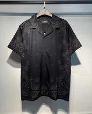 Amiri Retro Men's Short Sleeved Shirt T-Shirt Size XL