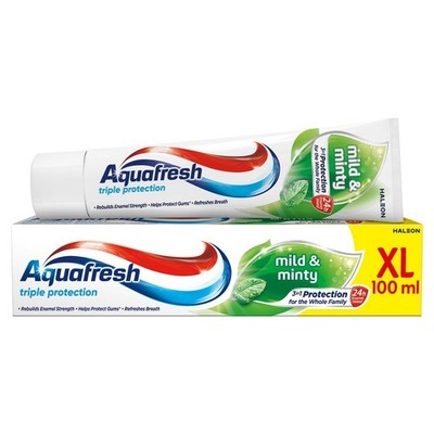 AQUAFRESH Milde & Minzige Zahnpasta 100 ml