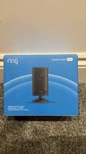 Ring Outdoor 4K Cam Pro Plug-In Security Camera Black NEW Sealed | NEWEST GENERA