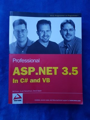 Professional ASP.NET 3.5: In C# and VB, Rader, Devin
