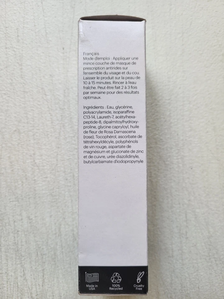 GlyMed Plus Wrinkle Prescription Masque PC10 4oz NEW SEALED Prof Only 2-Treat - Image 4 of 4