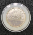1965 Canada Elizabeth ll  Dollar SILVER Coin