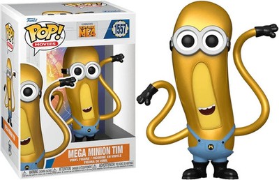 Funko POP! Movies: Despicable Me 4   Mega Minion Tim - Vinyl Figure #1557 #76053
