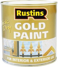 RUSTINS Gold Paint 250ml