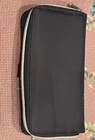 Jeun Bang Black nylon Jet Zip Around Long Wallet Silver Zipper NWOT! — photo 3