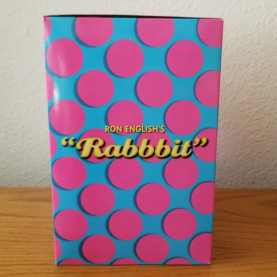 2005 Popaganda Ron English RABBBIT Vinyl Figure Glow In Dark Horse LE 500 RARE - Image 3 of 4