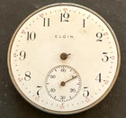 Antique 1916 Elgin Grade 303 Pocket Watch Movement Parts/Repair 12s 7j USA