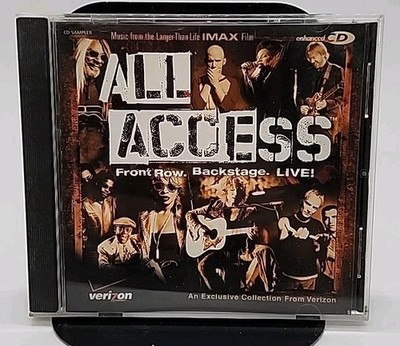 All Access Front Row Backstage Live! Exclusive Collection Verizon CD