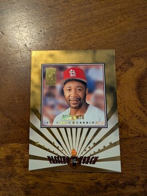 1997 Donruss Elite #12 Ozzie Smith / Derek Jeter PR1350 Passing the Torch #/1500