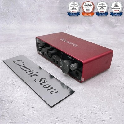Focusrite Scarlett 2i2 3. Generation USB 2.0 Typ C Audio-Interface 2-Kanal Japan
