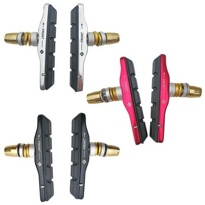 2xBike V-Bremsbelag Road V-Brake Blocks Hochleistungs-Haltbare Bremsenteile