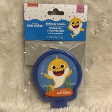 Nickelodeon Baby Shark Birthday Candle By Pinkfong