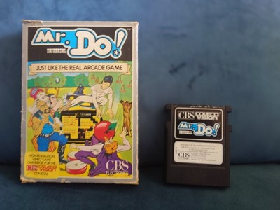 Mr. DO! Coleco Vision Videospiel Originalverpackt Ohne Handbuch 