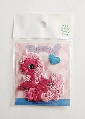 My Little Pony Embroidered Patch 2008 Pinky Pie Japan HTF horse Iron On Hasbro