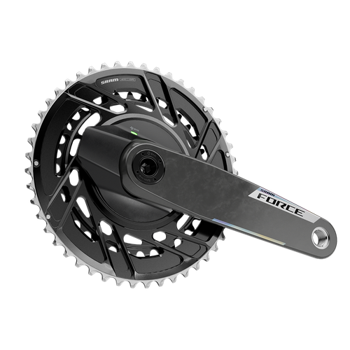 SRAM Force AXS Power Meter Crankset 12-Speed 160mm 46/33 BCD Thread Mount 45mm - Picture 1 of 3