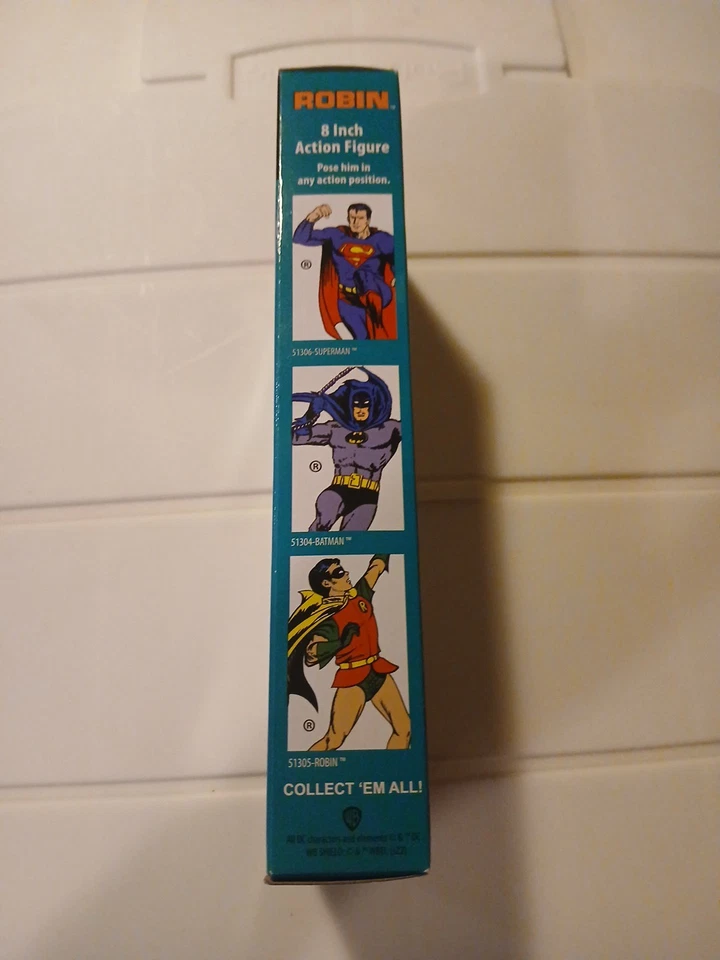 Mego ROBIN 8" 50th ANNIVERSARY WORLD'S GREATEST SUPER-HEROES DC 2023! - Image 4 of 4