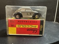 Vw Volkswagen BrezelkäFer KäFer Beetle 1938-53 Blau 1:90 Schuco Piccolo