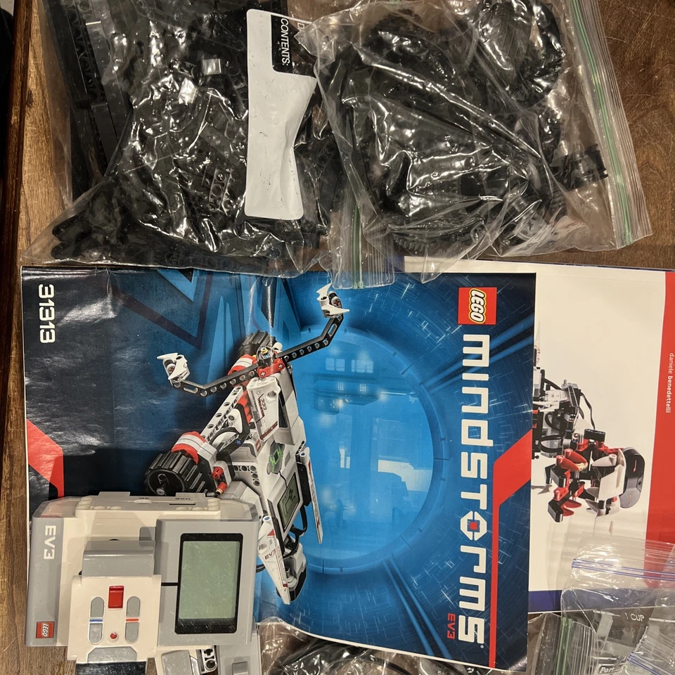 Запчасти LEGO Mindstorms 31313 Ev3 100% полные и проверенные бывшие в употреблении - Изображение 2 из 4