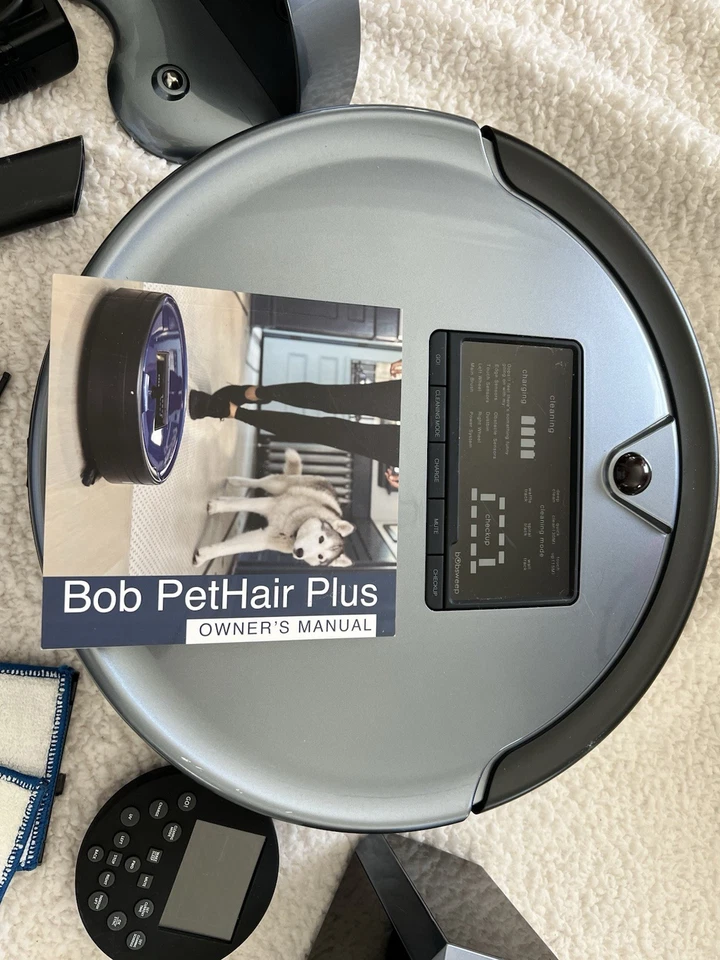 BobSweep PetHair Plus Vacuum, Docking Station, Remote & Complete Accessories - Image 2 of 4