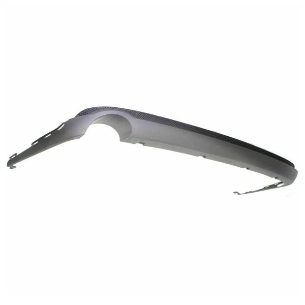 For 08-11 Lucerne Rear Lower Bumper Cover Textured w/Dual Exhaust GM1115104 - Изображение 2 из 4