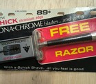 Vintage 1960s-1970s Schick Krona Safety Razor With Blades NOS 4 Blades Very Nice — photo 3