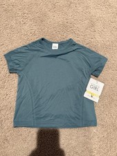 Athleta Girl power up sports length tee Size Large NEW WITH TAGS