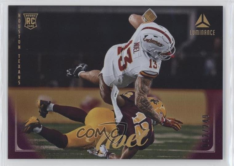 2025 Panini Luminance Rookies Purple 62/249 Jaylin Noel #189 Rookie RC c4i