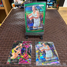 Panini 2024 WNBA Maddy Siegrist Dallas Wings Prizm/Select 3 card Lot