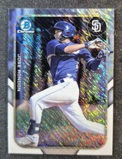 2015 Bowman Chrome Farms Finest Mini Shimmer Jose Rondon Padres FFM-JRO
